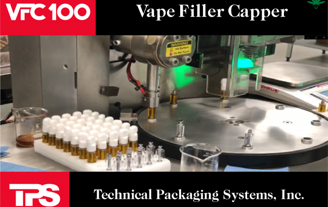 Vape Cartridge Filling Automation and the Importance of Inline Capping